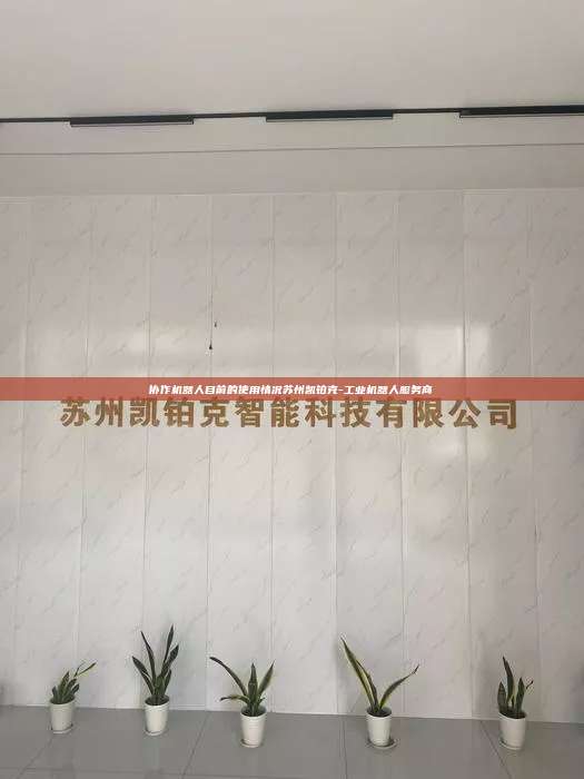 協作機器人目前的使用情況蘇州凱鉑克-工業機器人服務商